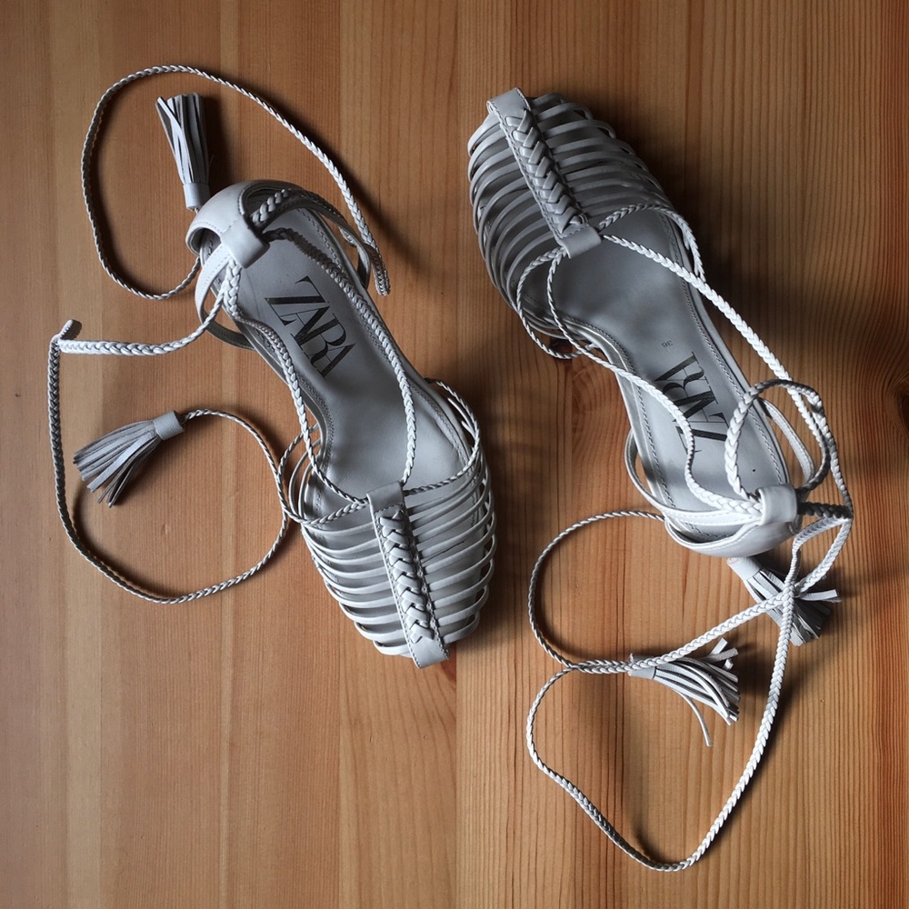 Zara Heel Cage Sandals